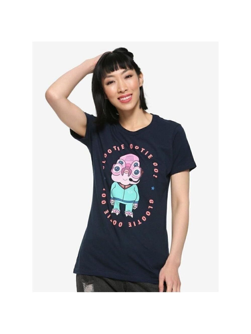 Rick and Morty Glootie Ootie Oo! Women's T-Shirt - (XL)